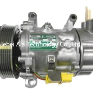 Sanden 6V SD1439/ SD1438/ SD1430/ 6453FR/ 6453LF/ 9646273880 auto ac compressor