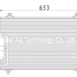 Auto A/C Condensers Wholesale Buick 52489762, 88972207, 1562721