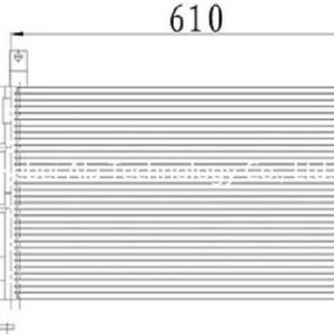 Dodge Auto A/C Condensers OEM 5014582AC, 5014582AB, 5014582, 5014582AA