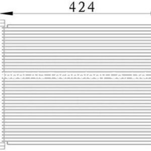 Ford 1056494, 1091367, 1093435, 1113537 Auto A/C Condensers wholesaler