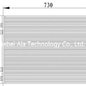 Ford 7C3Z19712A, YJ499 Auto A/C Condensers China