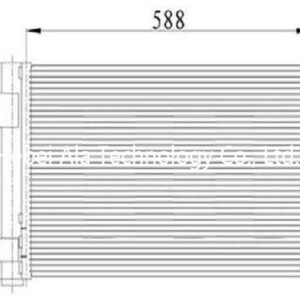 Ford 9E5Z19712A, YJ532 Auto A/C Condensers China