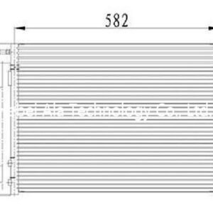 Ford 6N7Z19712A, YJ488 Auto A/C Condensers China