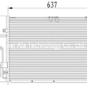 Ford 24414451 Auto A/C Condensers China