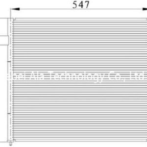 Ford 2C5H19710AA, 2C5Z19712AA, 4C5Z19712A, YJ521, YJ491 Auto A/C Condensers China