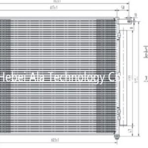 Auto A/C Condensers China Supplier Ford AB3919710AA, 5139233, UC9M61480, 940266