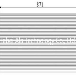 Auto A/C Condensers China Supplier 7C3Z19712B, YJ503 Ford