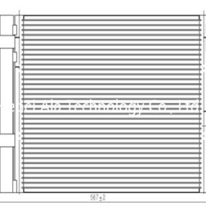 Auto A/C Condensers China Supplier 51834975 FIAT PALIO/SIENA/STRADA 2009>