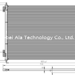 Auto A/C Condensers China Wholesale LR035791 CPLA-19C600AD Ford