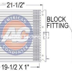 Auto A/C Condensers China Wholesale STC3679 AWR1624 Ford