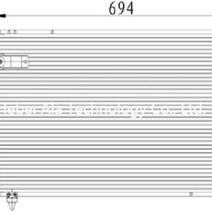 Toyota OEM 8846030790 Auto A/C Condensers