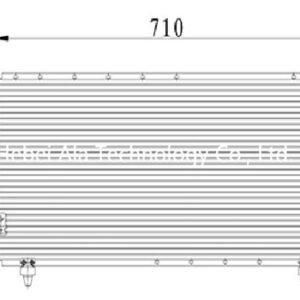 Toyota OEM 884600C010, 884600C050, 884600C020 Auto A/C Condensers Supply