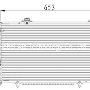 Toyota OEM 8845052231 Auto A/C Condensers Supply