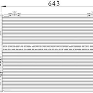 Toyota OEM 884600C100 Auto A/C Condensers Supply