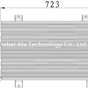 Toyota OEM 8846047100 Auto A/C Condensers Supplier