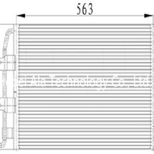 Auto A/C Condensers Distribute China VW 1C0820413A, 1C0820413