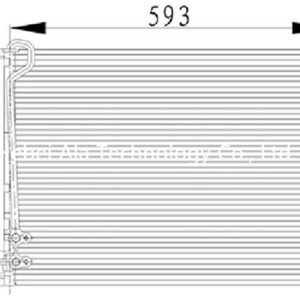 Auto A/C Condensers Distribute China VW 3C0820411C / 3C0820411E/J/G