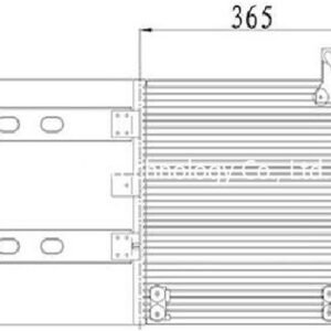 Auto A/C Condensers Distribute China VW 6X0820411A, 6X0820413A