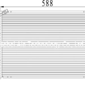 Auto A/C Condensers Distribute China VW 6K0820413A, 6K0820413B