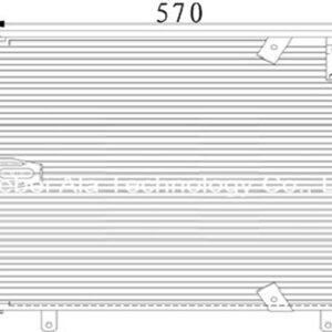 BMW Automotive A/C Condenser Solution OEM 64531391393 / 64538390956 / 1391393 / 64538390005