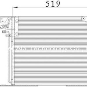 BENZ Vehicle A/C Condensers Distributor OEM A6388350170 / 6388350170