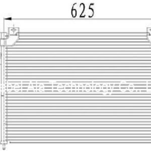 Mazda Automotive A/C Condensers Supplier OEM B25SF61480 / C10061480 / L4800C100A