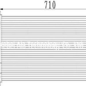 Nissan Auto A/C Condensers OEM 921105M000, 92110BM400, 92100YS100 Supply