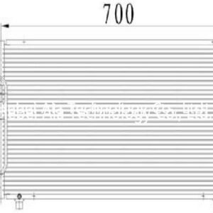 Nissan Auto A/C Condensers OEM 921102B000, 921101E410, 921101E400 Supply