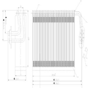 New Cadilac Air Conditioning Evaporator OEM# 89018847, 1562902, 89018260 Aftermarket